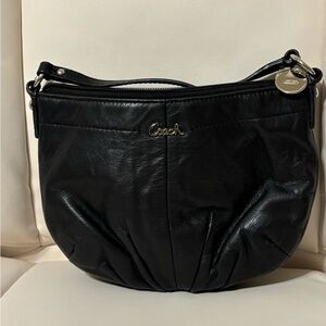 Coach Ashley Black Leather Crossbody